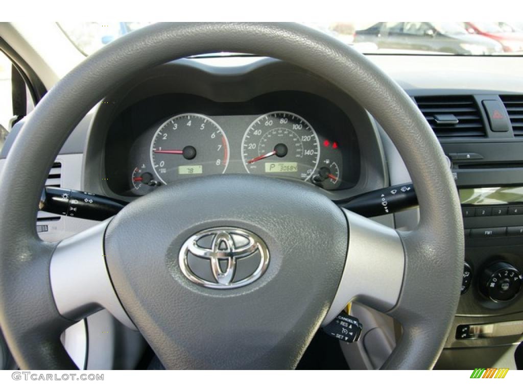 2010 Corolla LE - Classic Silver Metallic / Ash photo #23