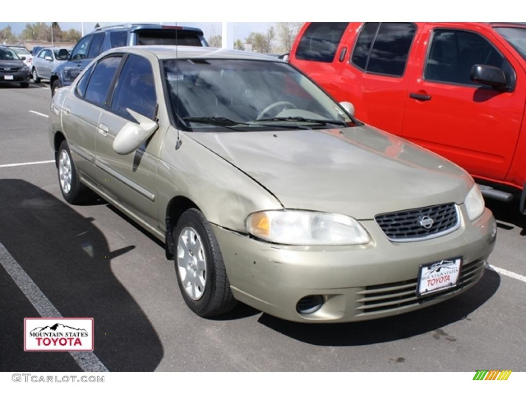 2001 Sentra GXE - Radium Silver / Stone photo #1