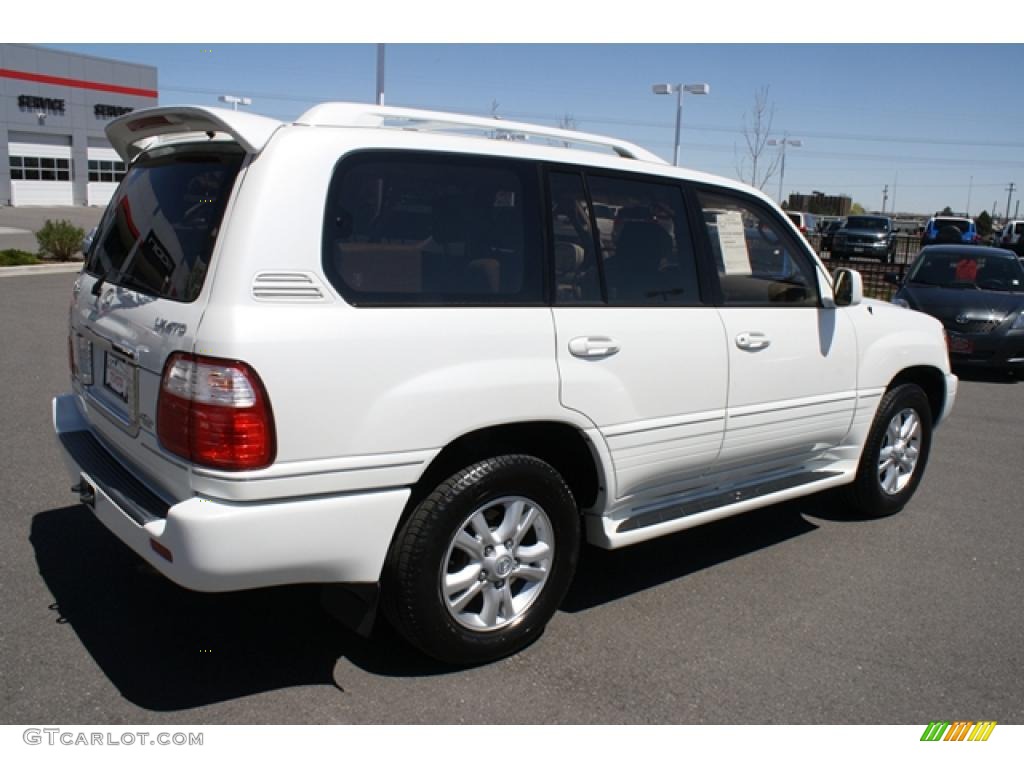 Blizzard White Pearl 2003 Lexus LX 470 4x4 Exterior Photo #48696718