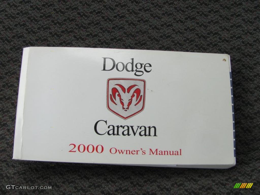 2000 Dodge Caravan Standard Caravan Model Books/Manuals Photo #48698146