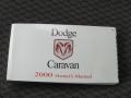 2000 Dodge Caravan Standard Caravan Model Books/Manuals