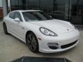 Front 3/4 View of 2011 Panamera S