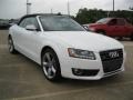 2011 Ibis White Audi A5 2.0T quattro Convertible  photo #1