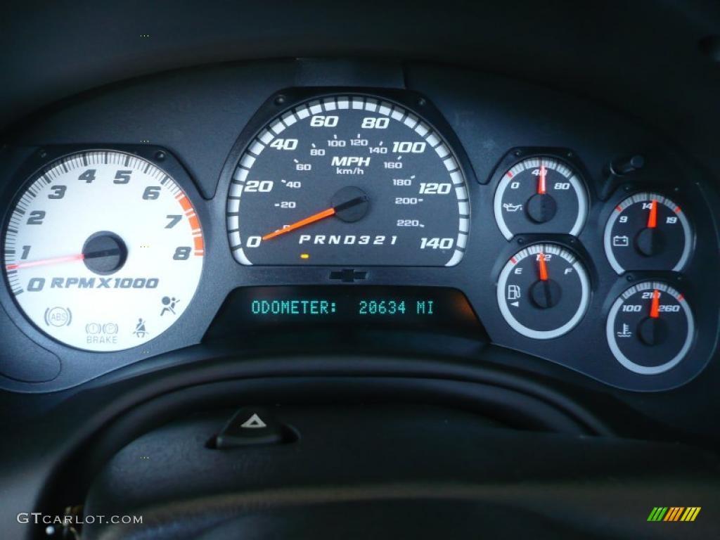 2008 Chevrolet TrailBlazer SS 4x4 Gauges Photo #48698803