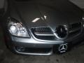 2009 Palladium Silver Metallic Mercedes-Benz SLK 350 Roadster  photo #3