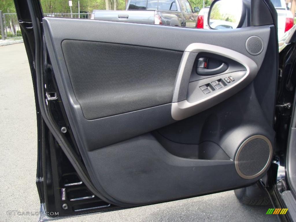 2008 RAV4 Sport V6 4WD - Black / Dark Charcoal photo #9