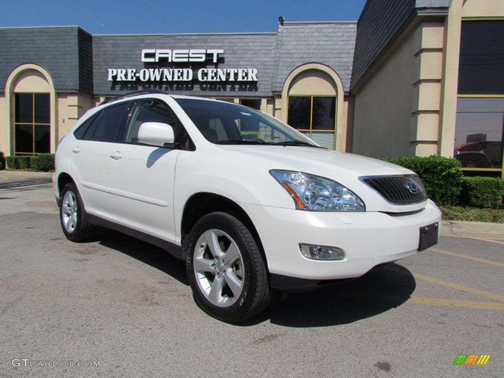 2004 RX 330 - Crystal White Pearl / Ivory photo #1