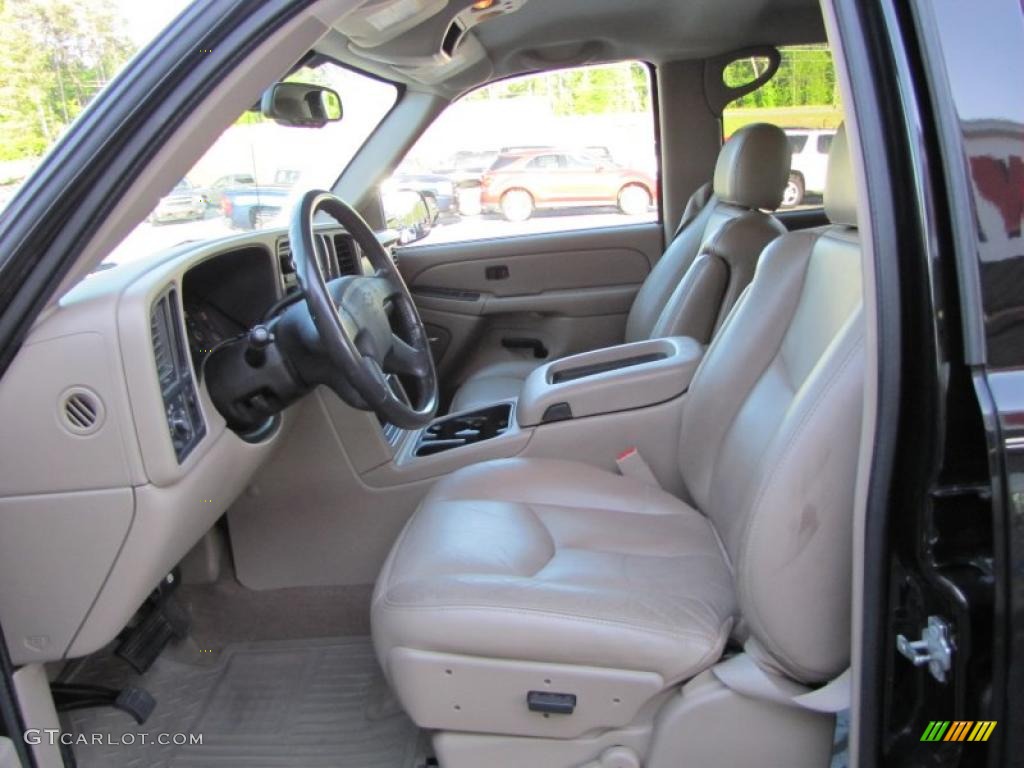 Tan Interior 2004 Chevrolet Silverado 2500HD LT Crew Cab Photo #48701179
