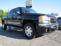 2006 Onyx Black GMC Sierra 1500 SLT Extended Cab 4x4  photo #1