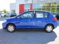 2011 Metallic Blue Nissan Versa 1.8 S Hatchback  photo #2