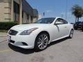 2008 Ivory Pearl White Infiniti G 37 S Sport Coupe  photo #3