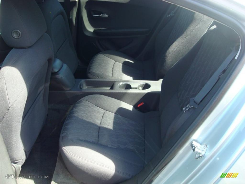 Jet Black/Ceramic White Interior 2011 Chevrolet Volt Hatchback Photo #48702391
