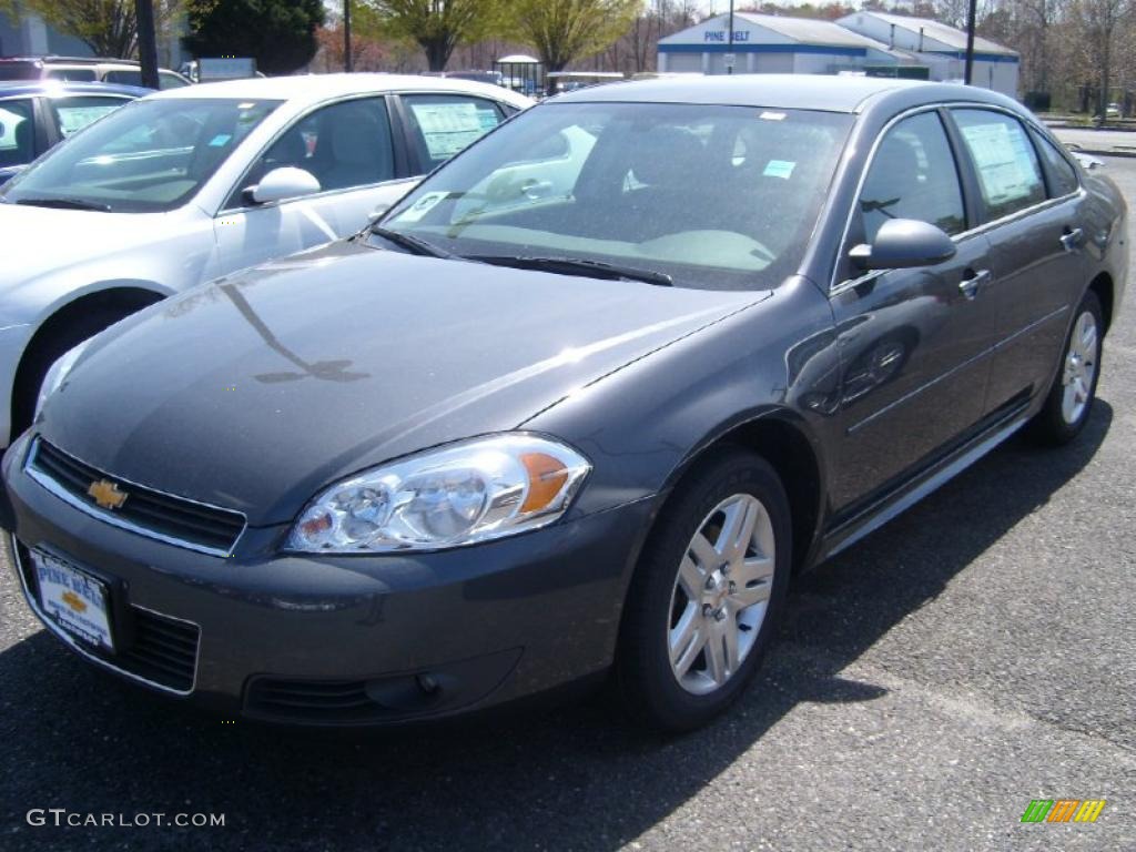 2011 Impala LT - Cyber Gray Metallic / Ebony photo #1