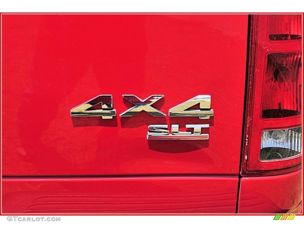 2004 Ram 3500 SLT Quad Cab 4x4 Dually - Flame Red / Dark Slate Gray photo #5