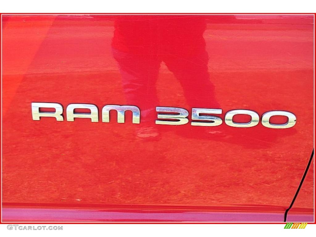2004 Ram 3500 SLT Quad Cab 4x4 Dually - Flame Red / Dark Slate Gray photo #9