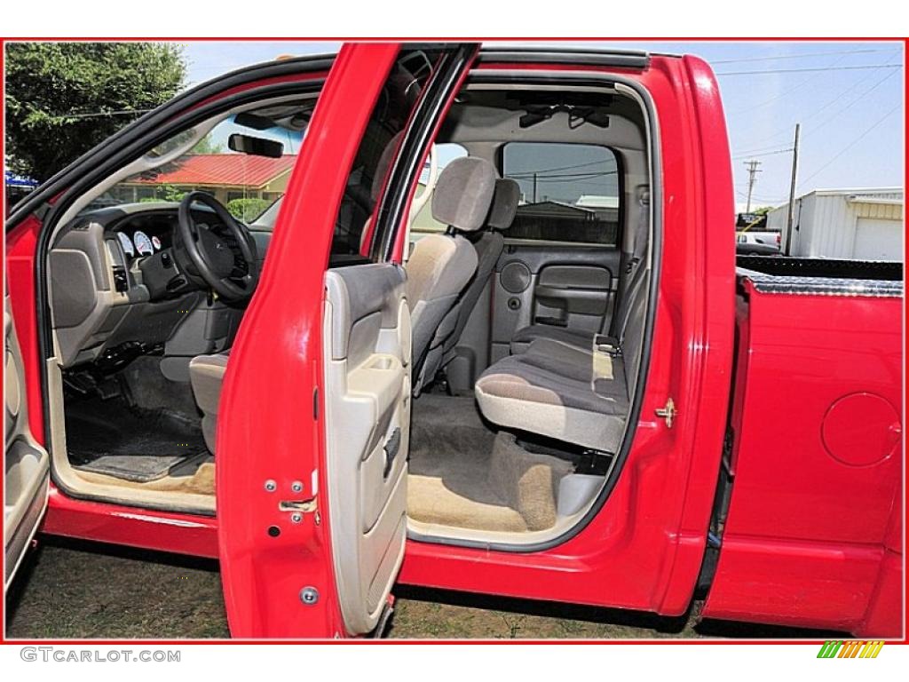 2004 Ram 3500 SLT Quad Cab 4x4 Dually - Flame Red / Dark Slate Gray photo #18