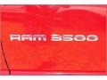 2004 Flame Red Dodge Ram 3500 SLT Quad Cab 4x4 Dually  photo #12