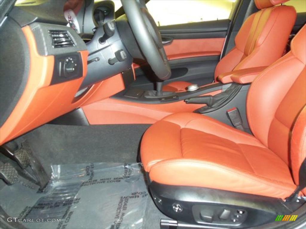 Fox Red Interior 2008 BMW M3 Sedan Photo #48703678