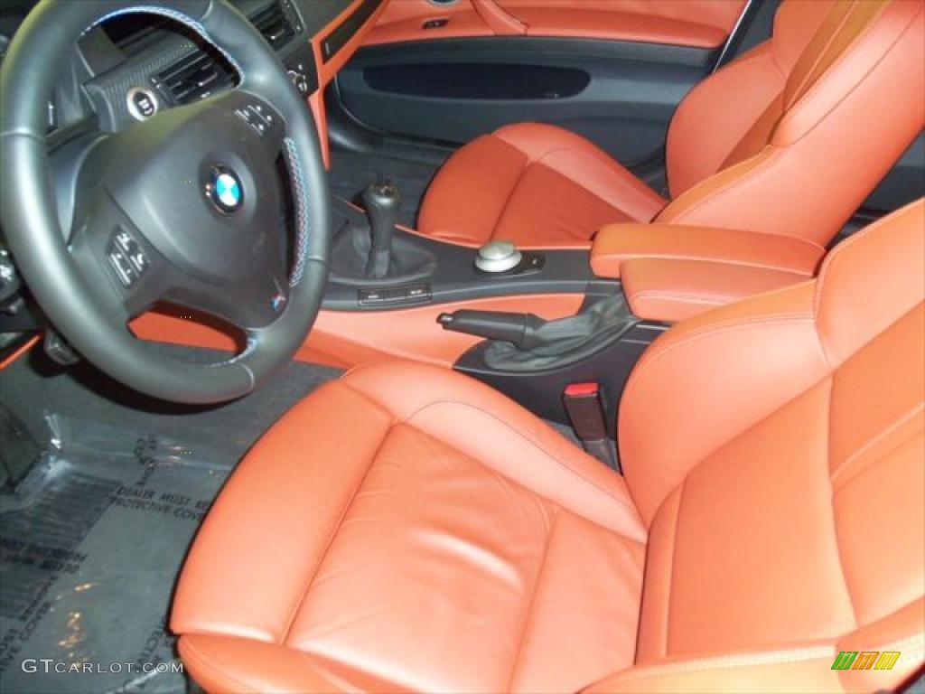 Fox Red Interior 2008 BMW M3 Sedan Photo #48703708