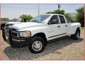 Bright White 2005 Dodge Ram 3500 SLT Quad Cab Dually