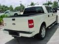 2007 White Sand Tri-Coat Ford F150 Lariat SuperCrew  photo #3