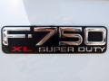 2008 Ford F750 Super Duty XL Chassis Regular Cab Moving Truck Badge and Logo Photo