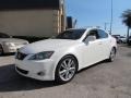 2006 Crystal White Lexus IS 250  photo #3