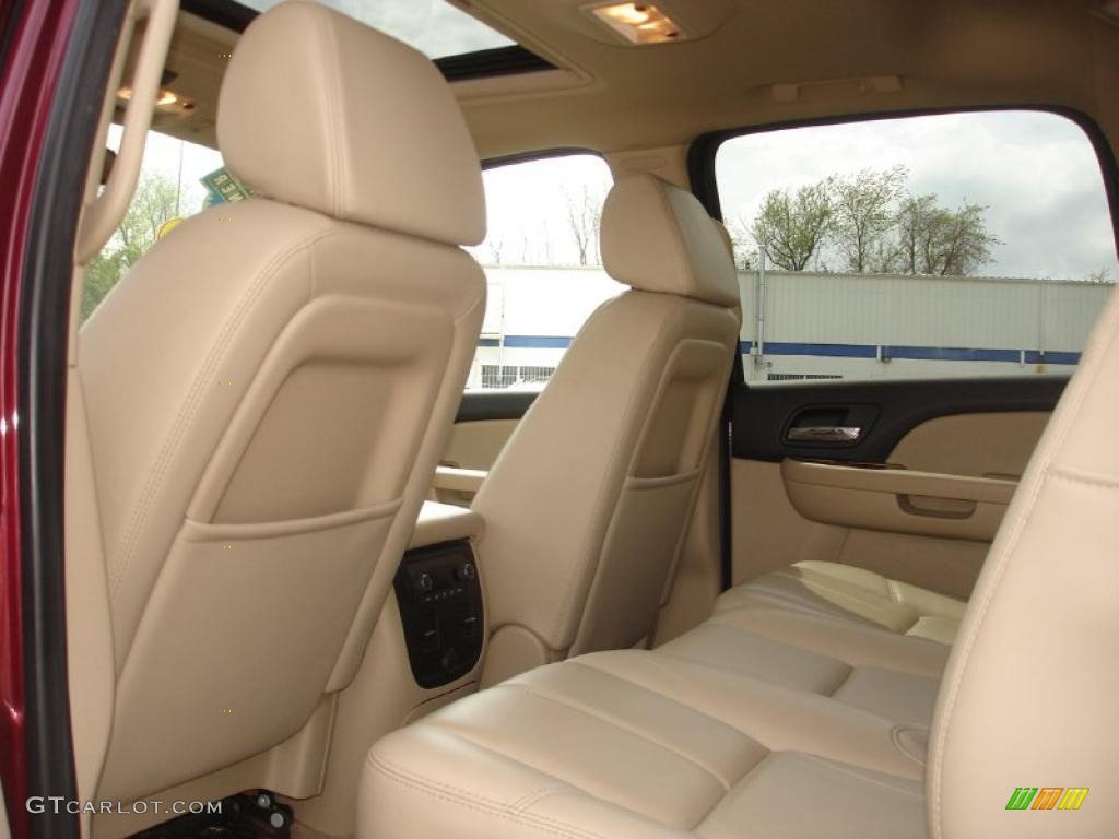 Ebony/Light Cashmere Interior 2008 Chevrolet Avalanche LT 4x4 Photo #48704953