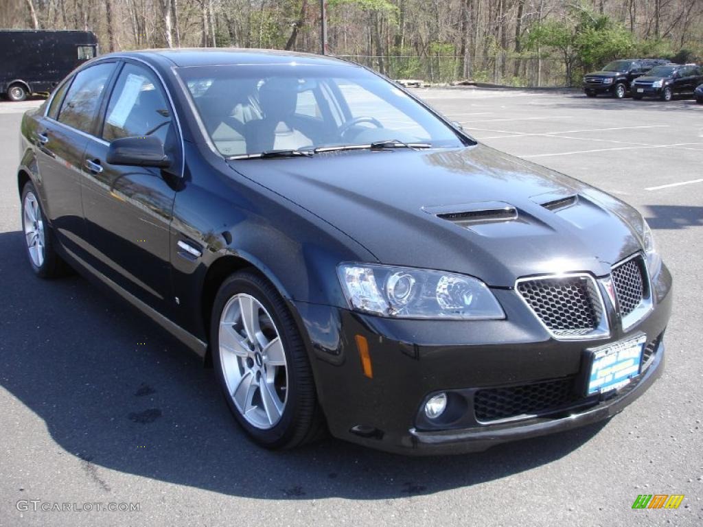 Panther Black Metallic 2008 Pontiac G8 GT Exterior Photo #48705050