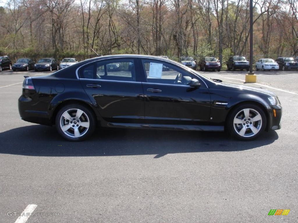 Panther Black Metallic 2008 Pontiac G8 GT Exterior Photo #48705111