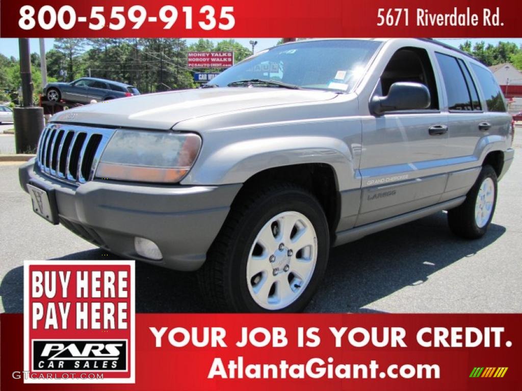 2001 Grand Cherokee Laredo - Silverstone Metallic / Taupe photo #1