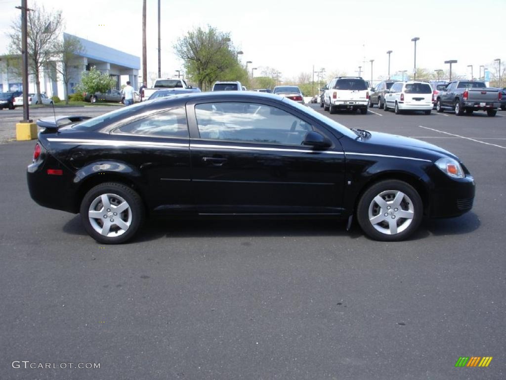 Black 2007 Chevrolet Cobalt LT Coupe Exterior Photo #48705334