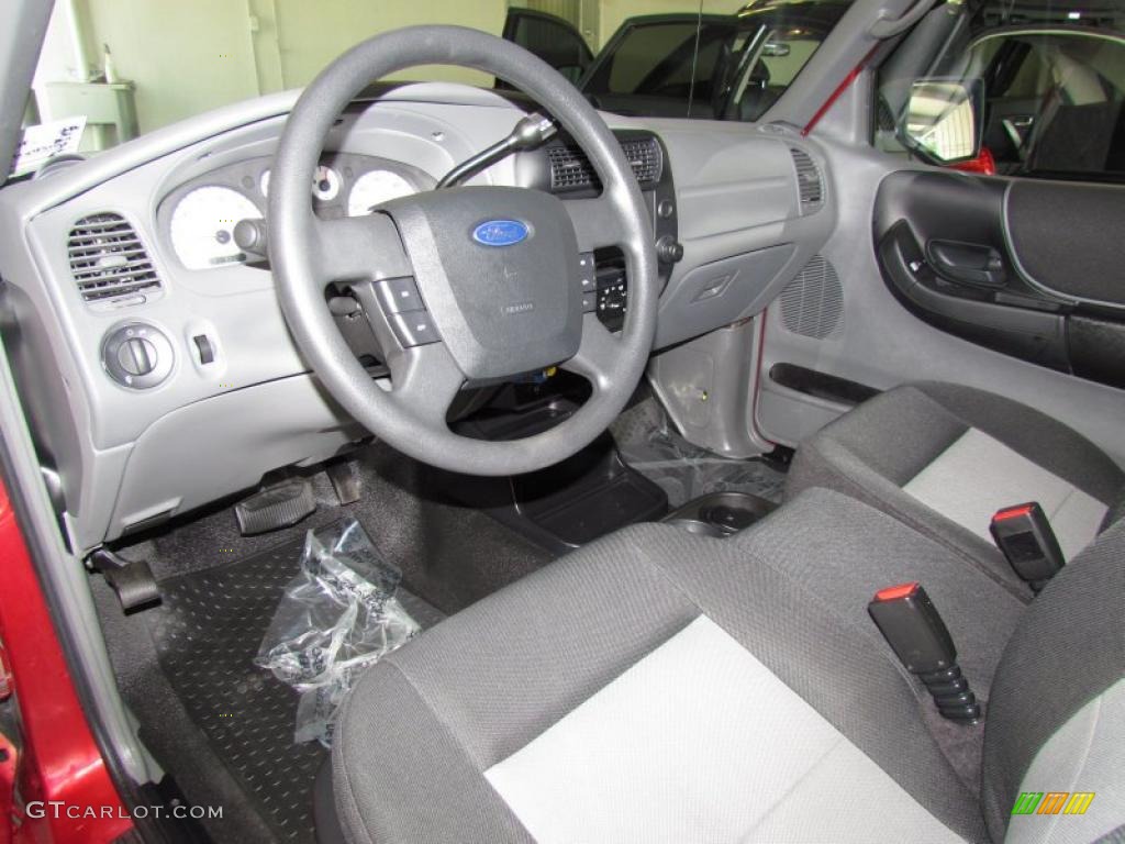 Medium Dark Flint Interior 2008 Ford Ranger Sport SuperCab Photo #48705580