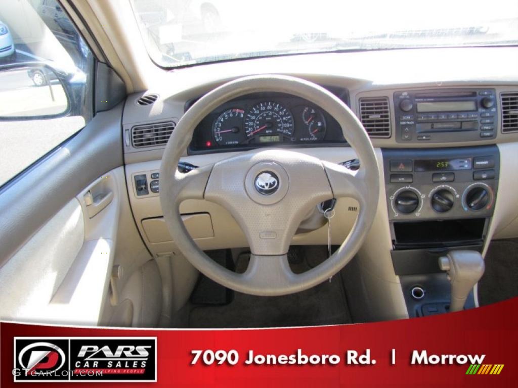 2004 Corolla CE - Desert Sand Mica / Pebble Beige photo #7