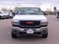 2007 Summit White GMC Sierra 2500HD Classic Extended Cab 4x4 Utility Truck  photo #3