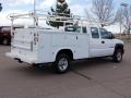 2007 Summit White GMC Sierra 2500HD Classic Extended Cab 4x4 Utility Truck  photo #6