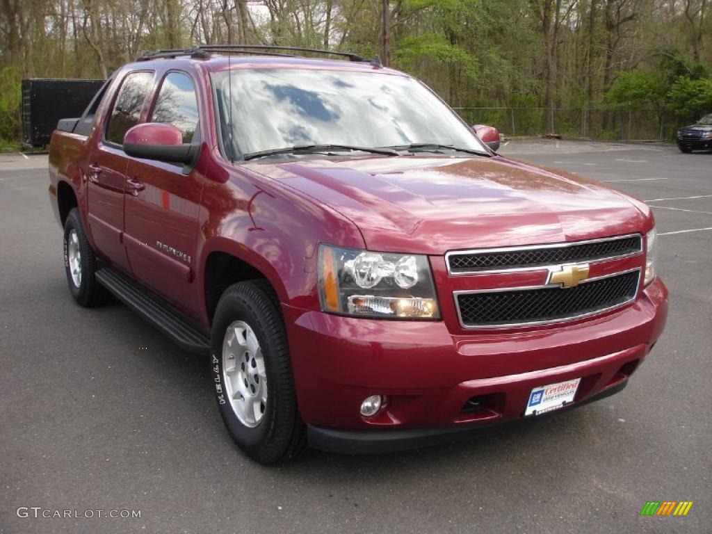 2007 Avalanche LT 4WD - Sport Red Metallic / Ebony photo #3