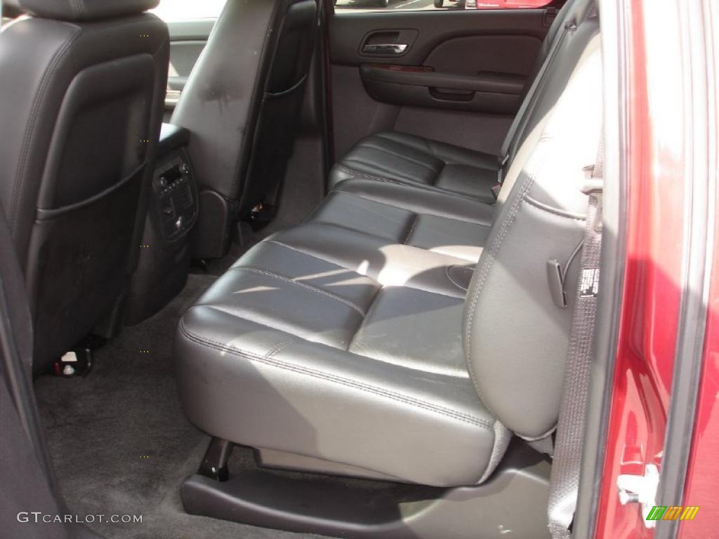 Ebony Interior 2007 Chevrolet Avalanche LT 4WD Photo #48706054