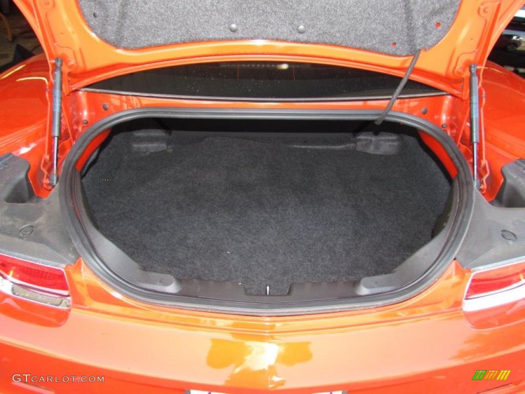 2010 Camaro SS Coupe - Inferno Orange Metallic / Gray photo #20