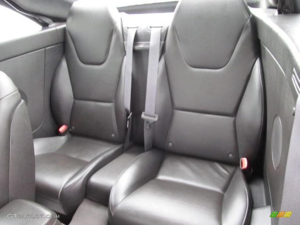 Ebony Black Interior 2008 Pontiac G6 GT Convertible Photo #48707800