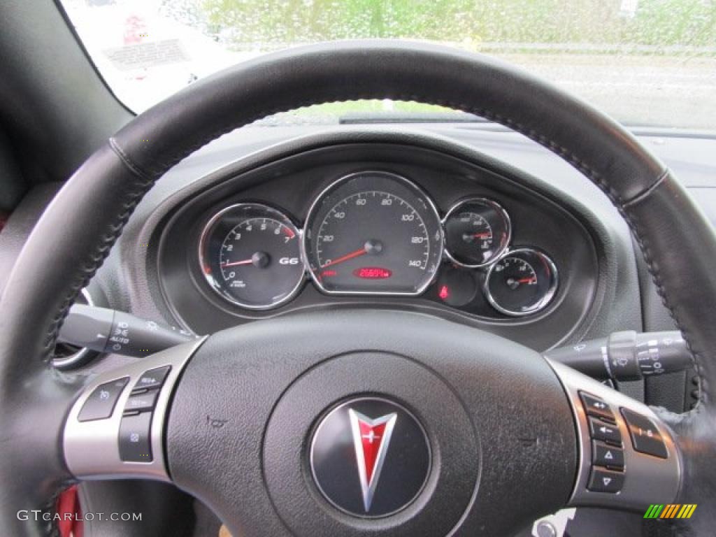 2008 Pontiac G6 GT Convertible Gauges Photo #48707875