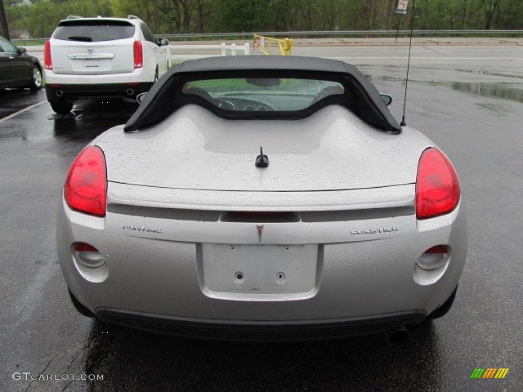 Cool Silver 2007 Pontiac Solstice Roadster Exterior Photo #48708091