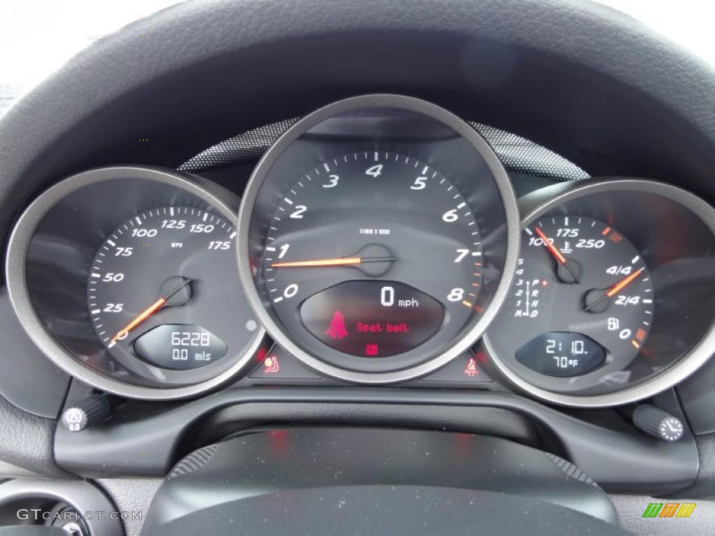 2008 Porsche Boxster Standard Boxster Model Gauges Photo #48708925