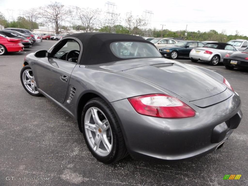 Meteor Grey Metallic 2008 Porsche Boxster Standard Boxster Model Exterior Photo #48708988