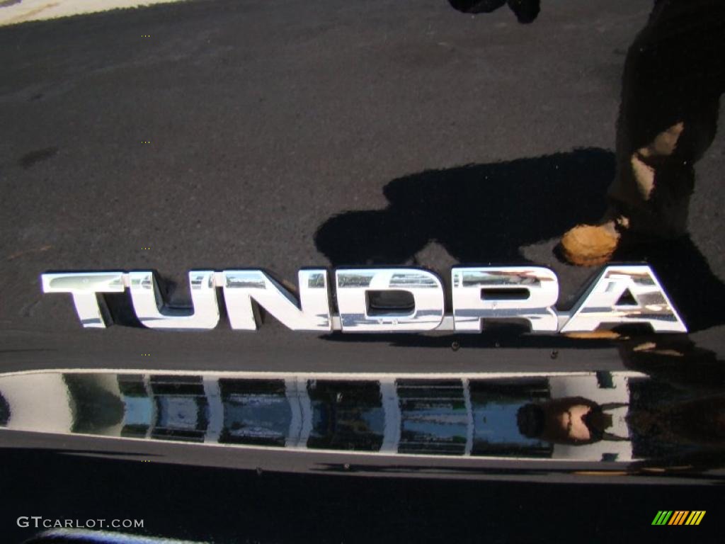 2008 Tundra SR5 TRD CrewMax - Black / Graphite Gray photo #34