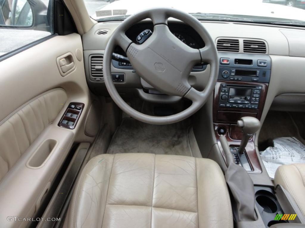 Beige Interior 1997 Nissan Maxima Gle Photo 48709246