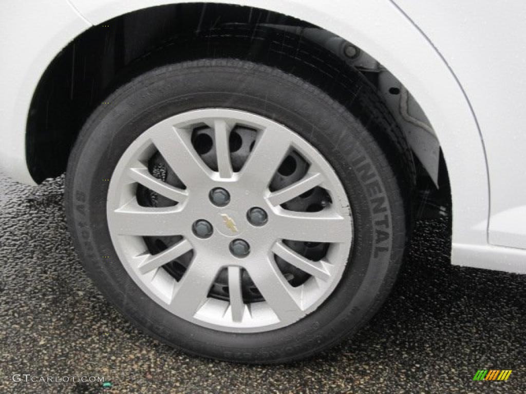 2010 Cobalt LS Sedan - Summit White / Gray photo #3