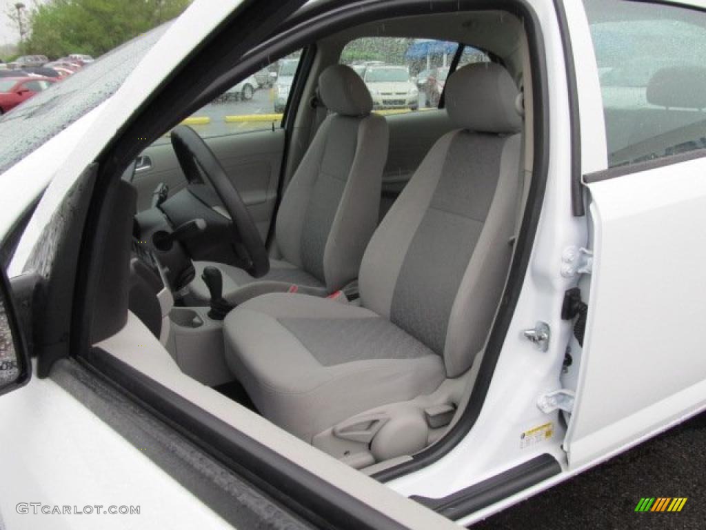 2010 Cobalt LS Sedan - Summit White / Gray photo #13