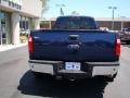 2008 Dark Blue Pearl Metallic Ford F350 Super Duty Lariat Crew Cab 4x4 Dually  photo #7