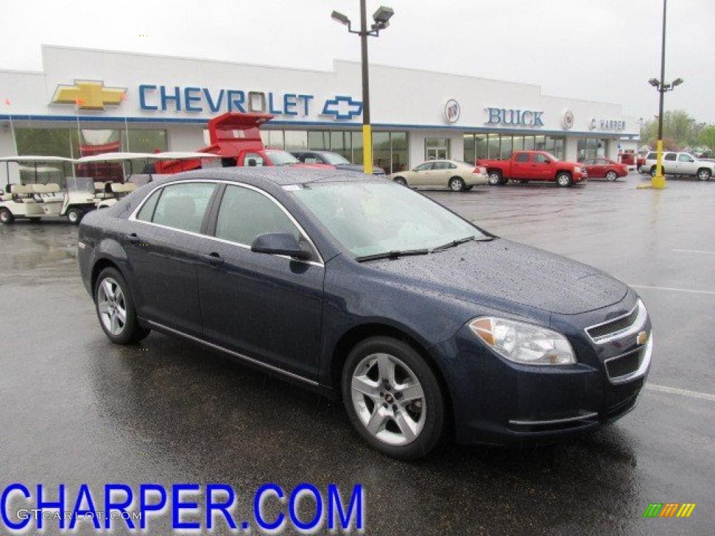 2010 Malibu LT Sedan - Imperial Blue Metallic / Titanium photo #1